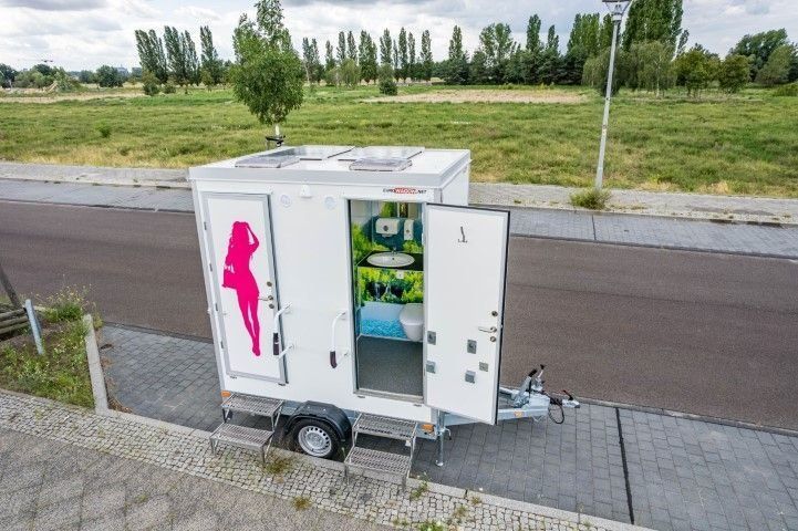 Mini WC Wagen Aussenansicht