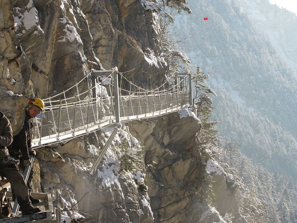 Gianinetti SA - travaux sur cordes - Monthey