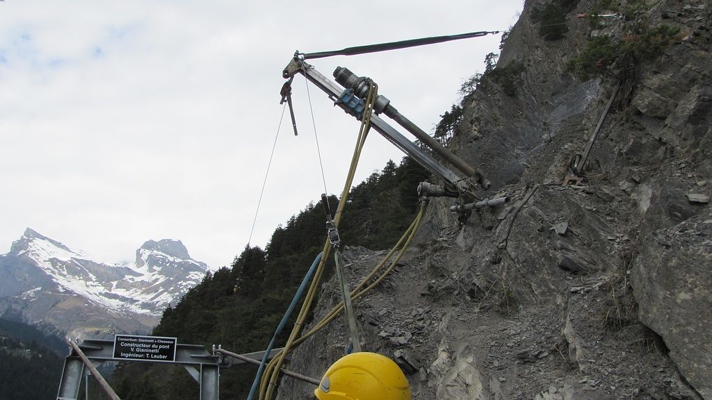 Gianinetti SA - travaux acrobatiques sur corde - Monthey