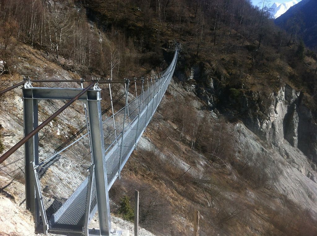 Gianinetti SA - travaux acrobatiques sur corde - Monthey