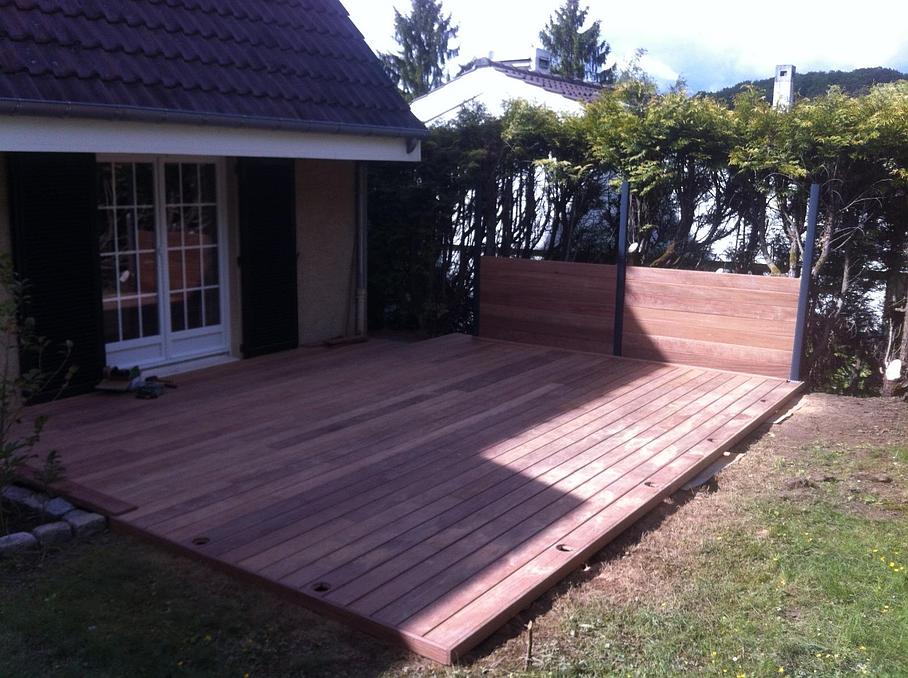 Conception d'une terrasse