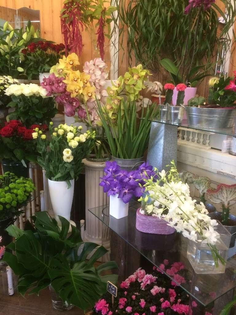 bouquets d'orchidées