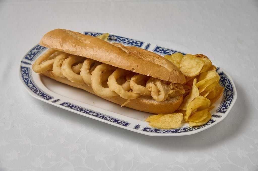 Bocadillo de calamares