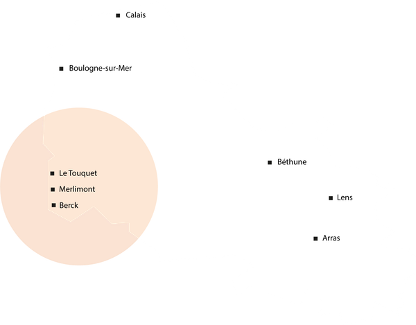 Carte du Pas-de-Calais