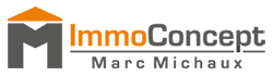 Das Logo von Immoconcept Marc Michaux zeigt ein Haus.