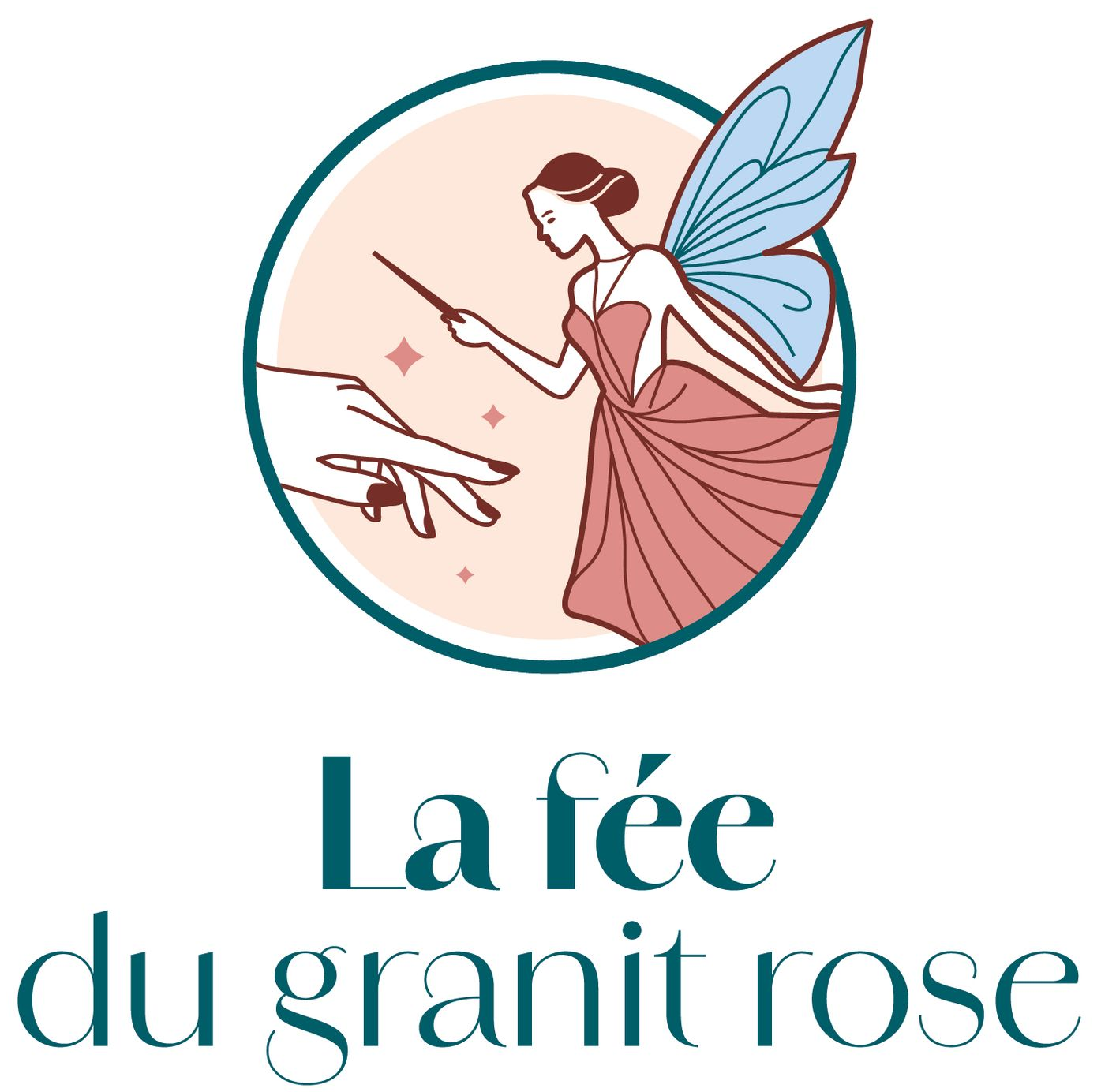 Logo La F&eacute;e du Granit Rose.
