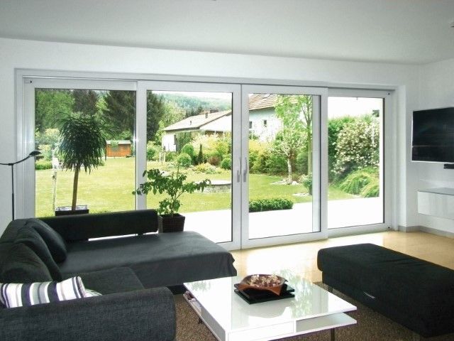 A. Bader Fenster Türen Innenausbau GmbH-Hohenmölsen, große Rundbogenfenster