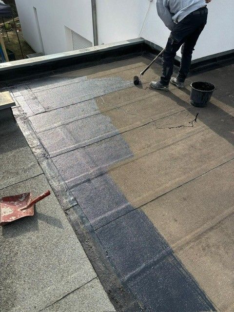 Application d'étanchéité