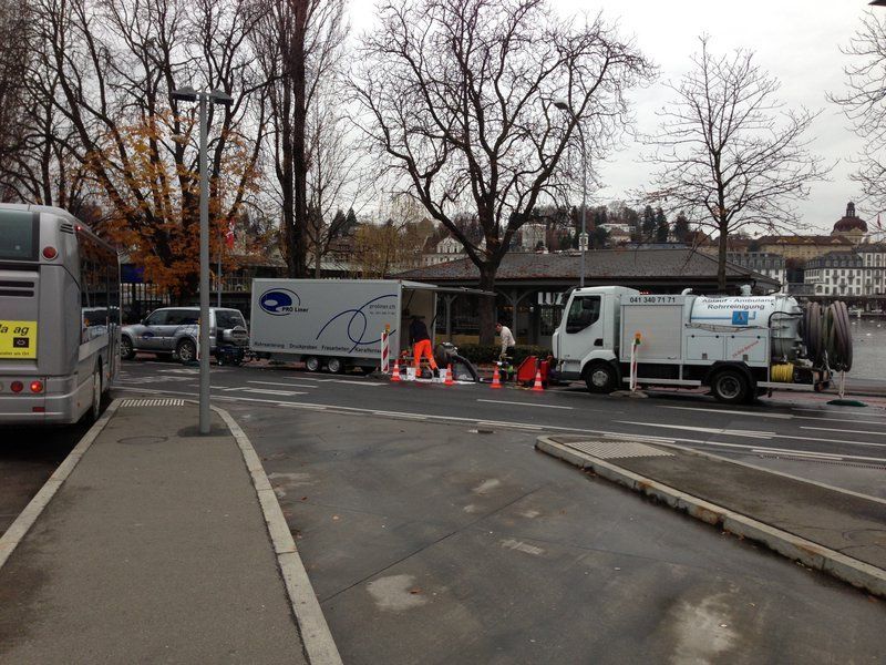 Fahrzeug PRO Liner Rohrsanierung