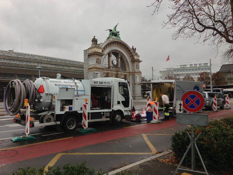 Fahrzeug PRO Liner Rohrsanierung