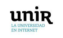 UNIR logo, black text on white: