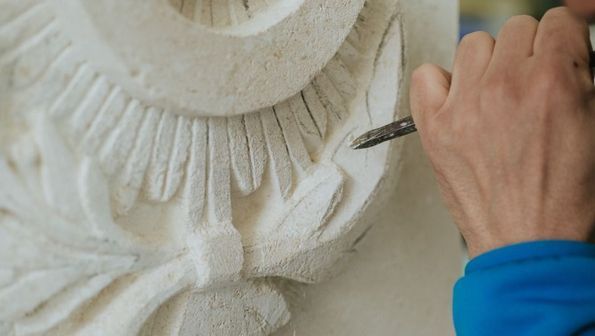 Restaurationsarbeiten mit Naturstein