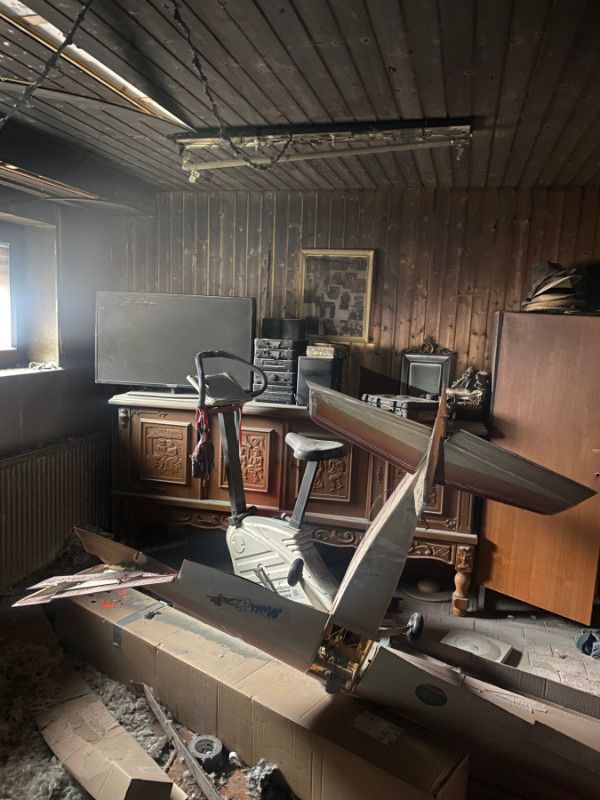 Brandschaden von Amario Sanierung in Gomaringen