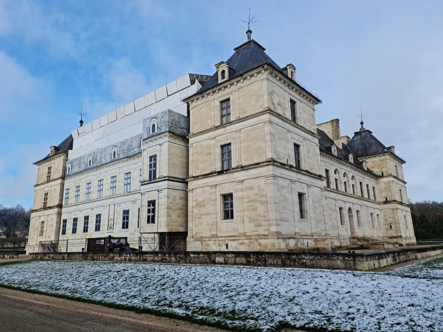 Bâche trompe-l'œil