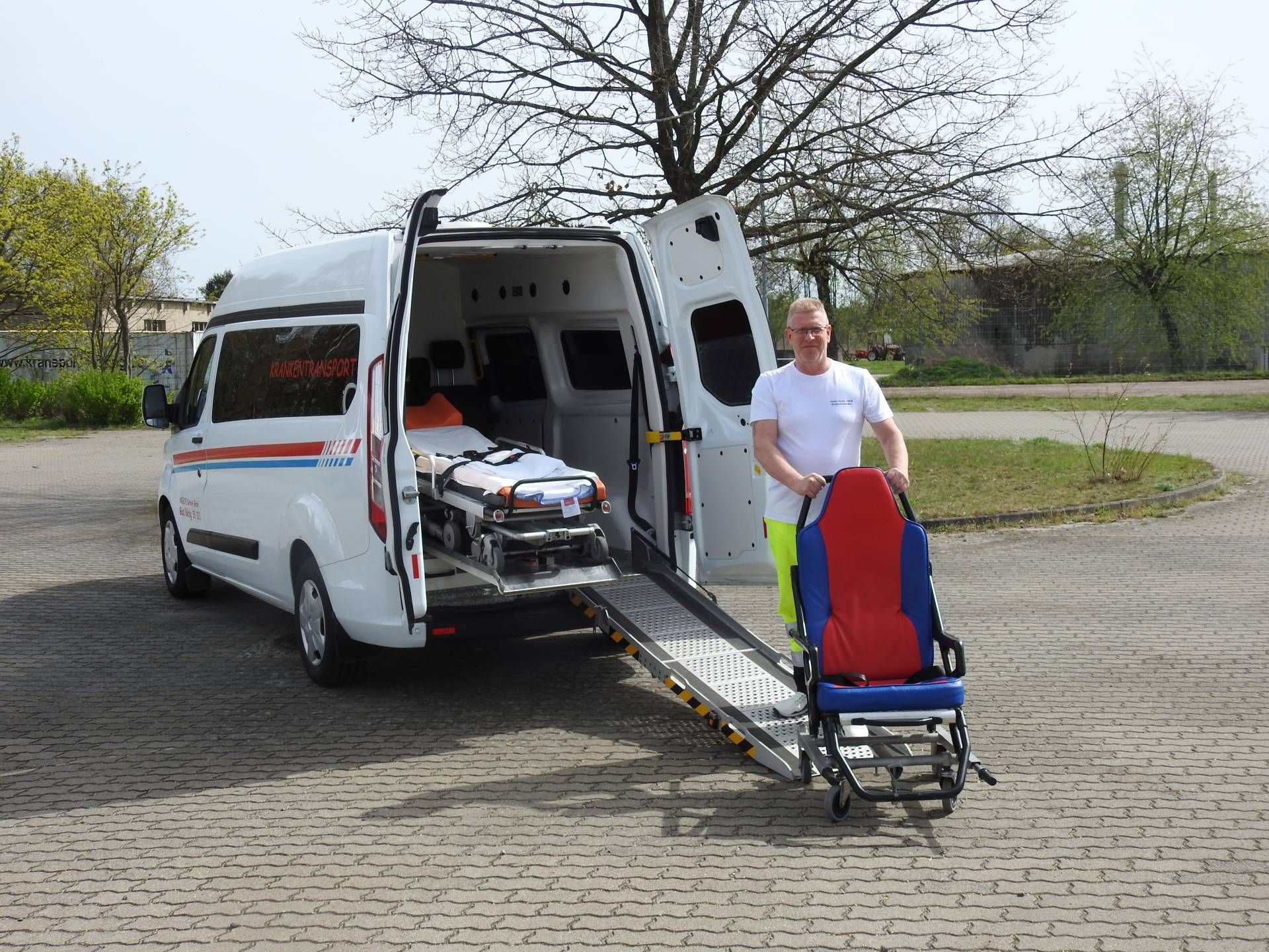 Krankentransport durch die Noelte Service GmbH