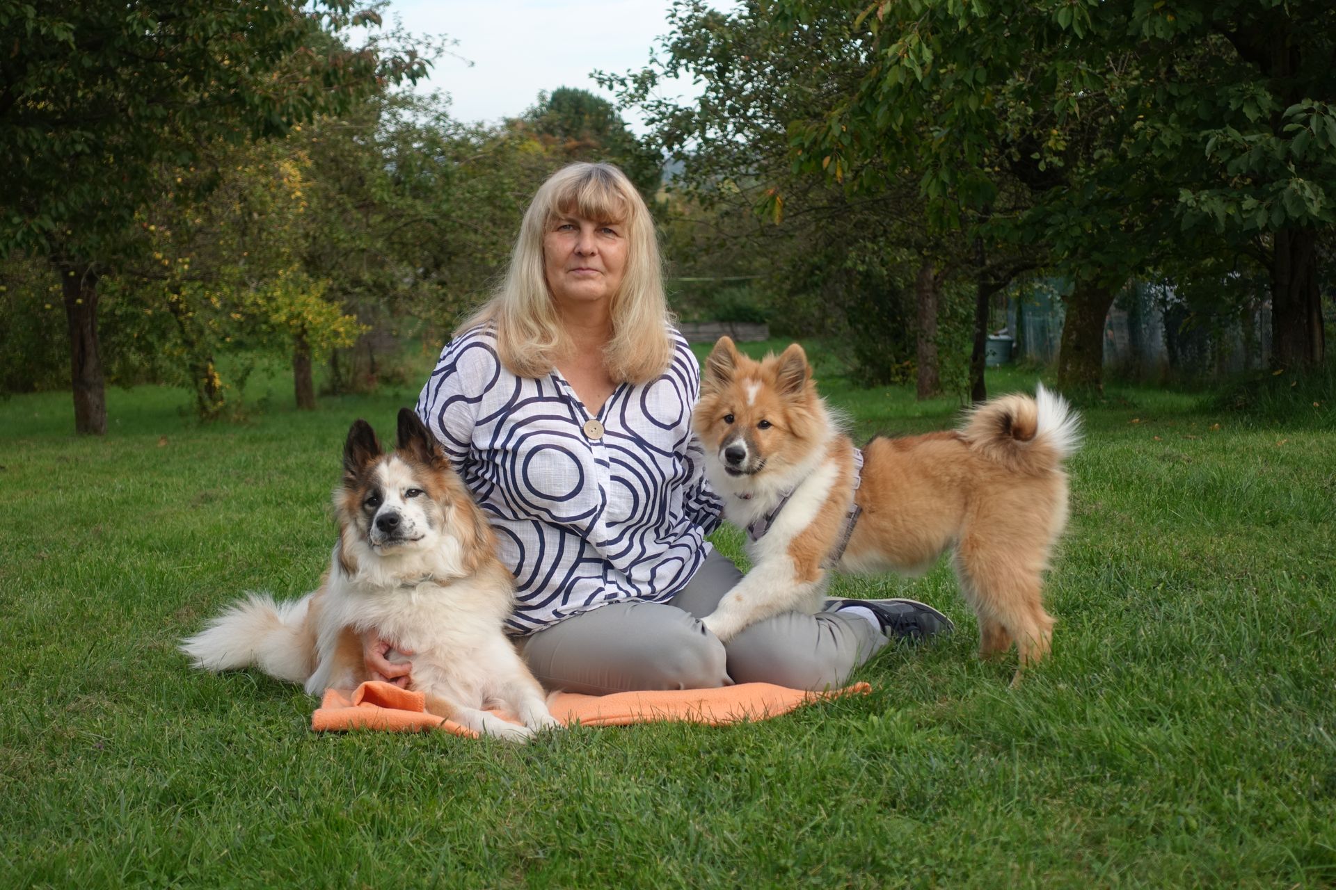 Familie mit Hund