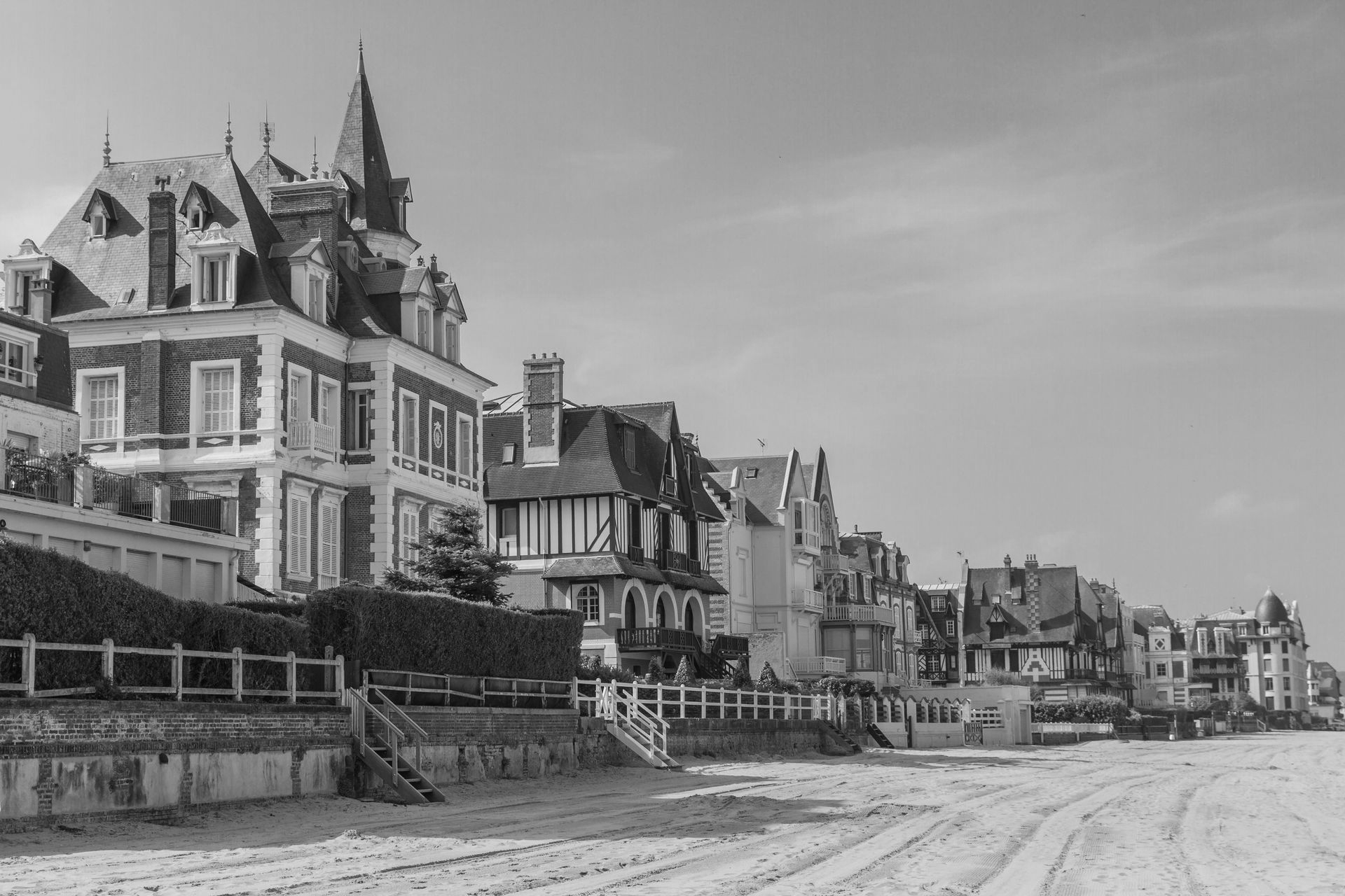 Plage de Deauville.