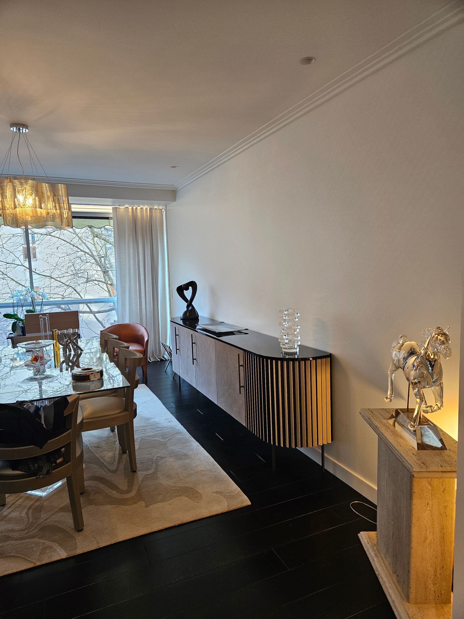 Rénovation et aménagement d'un appartement contemporain - Paris 16