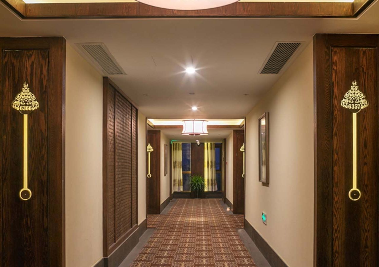 Couloir d'hôtel