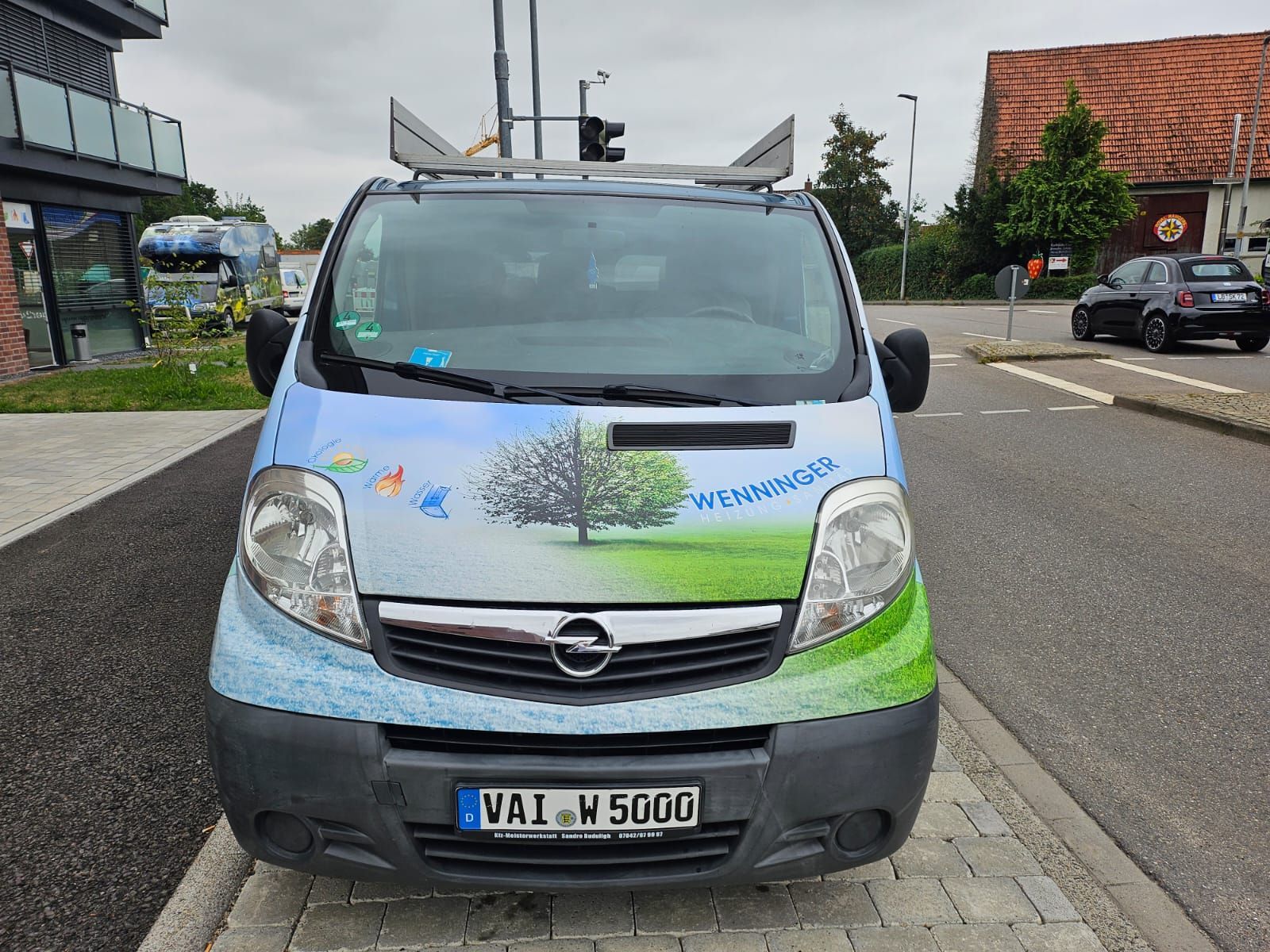 Firmenfahrzeug Wenninger – Heizung und Sanitär