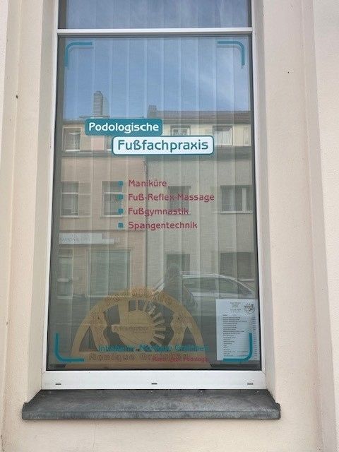 Podologische Fußfachpraxis – Fenster