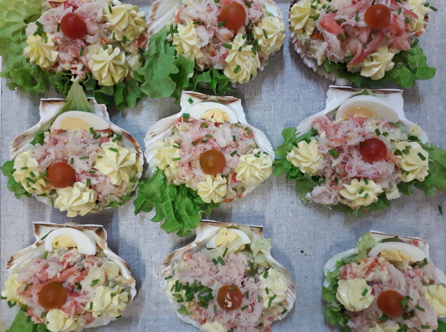 Entrées froides et chaudes