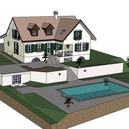 Villa vaudoise Francis Rulence Architecture St-Livres (Vaud)