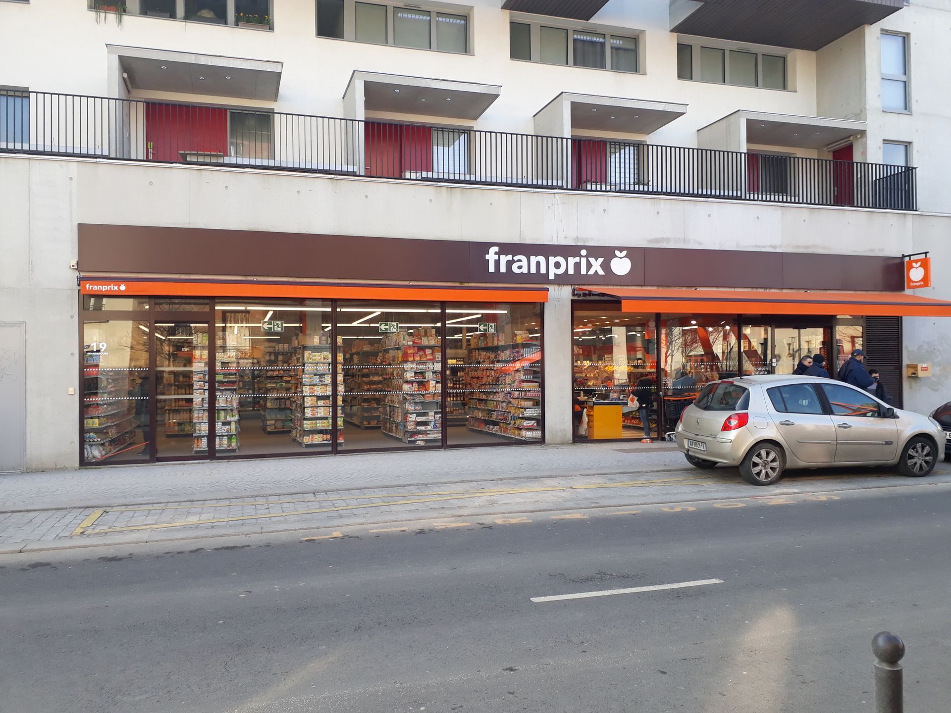 Vitrine supermarché