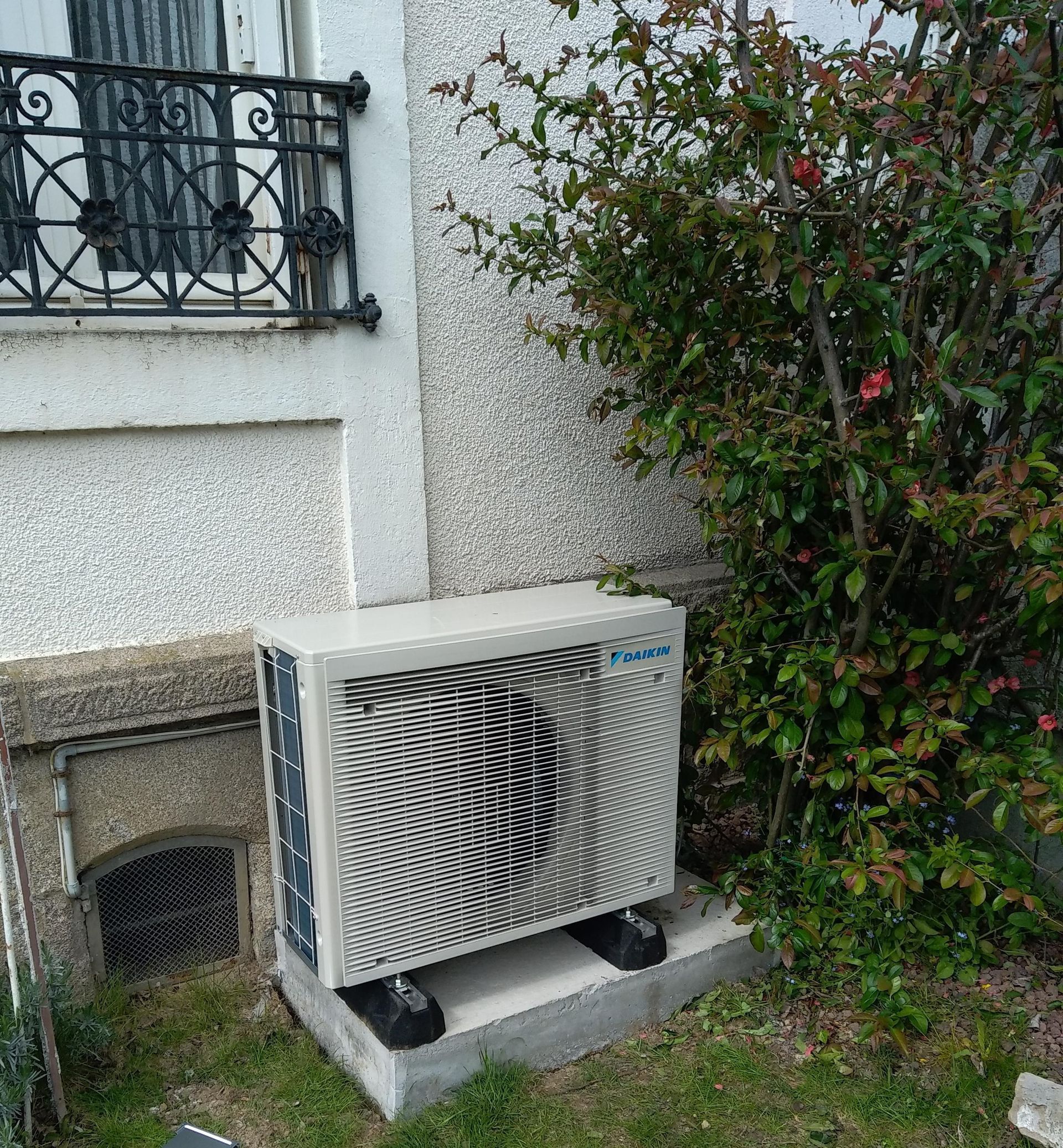 Pompe à chaleur chez un particulier