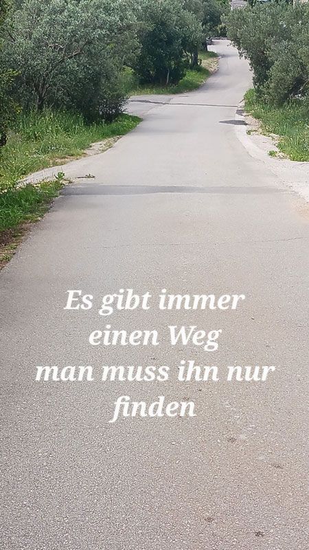 Es gibt immer einen Weg