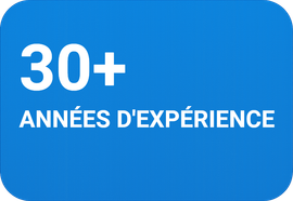 25+ Années d'expérience