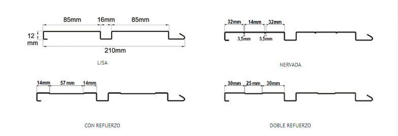 Un dibujo en blanco y negro de una pieza de metal con medidas.