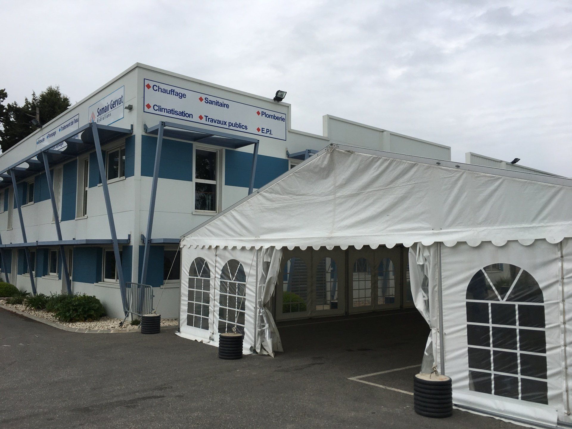 Location de structure pour professionnels