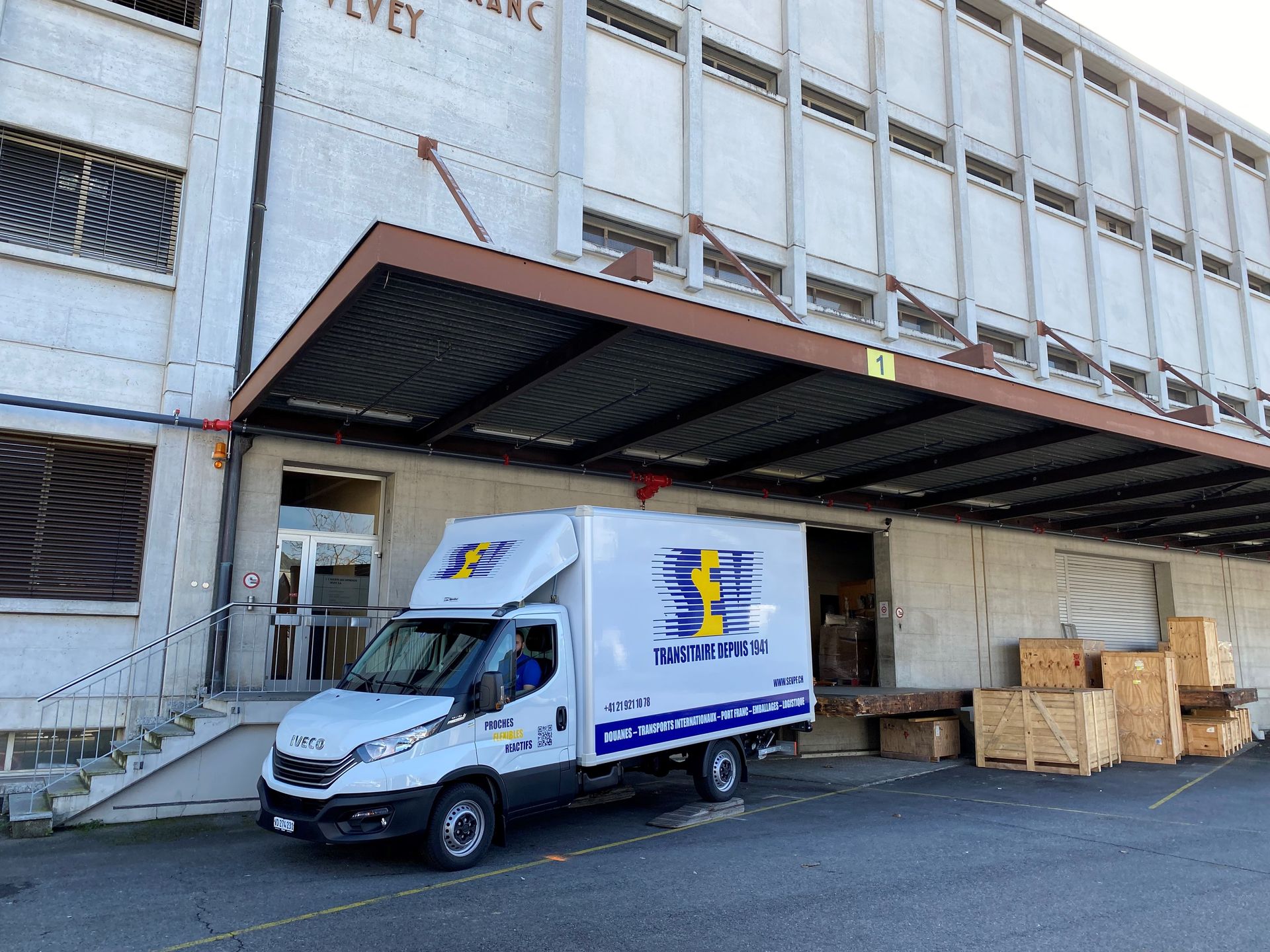 Camion de l'entreprise