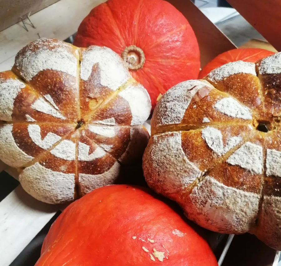 Pain potiron automne