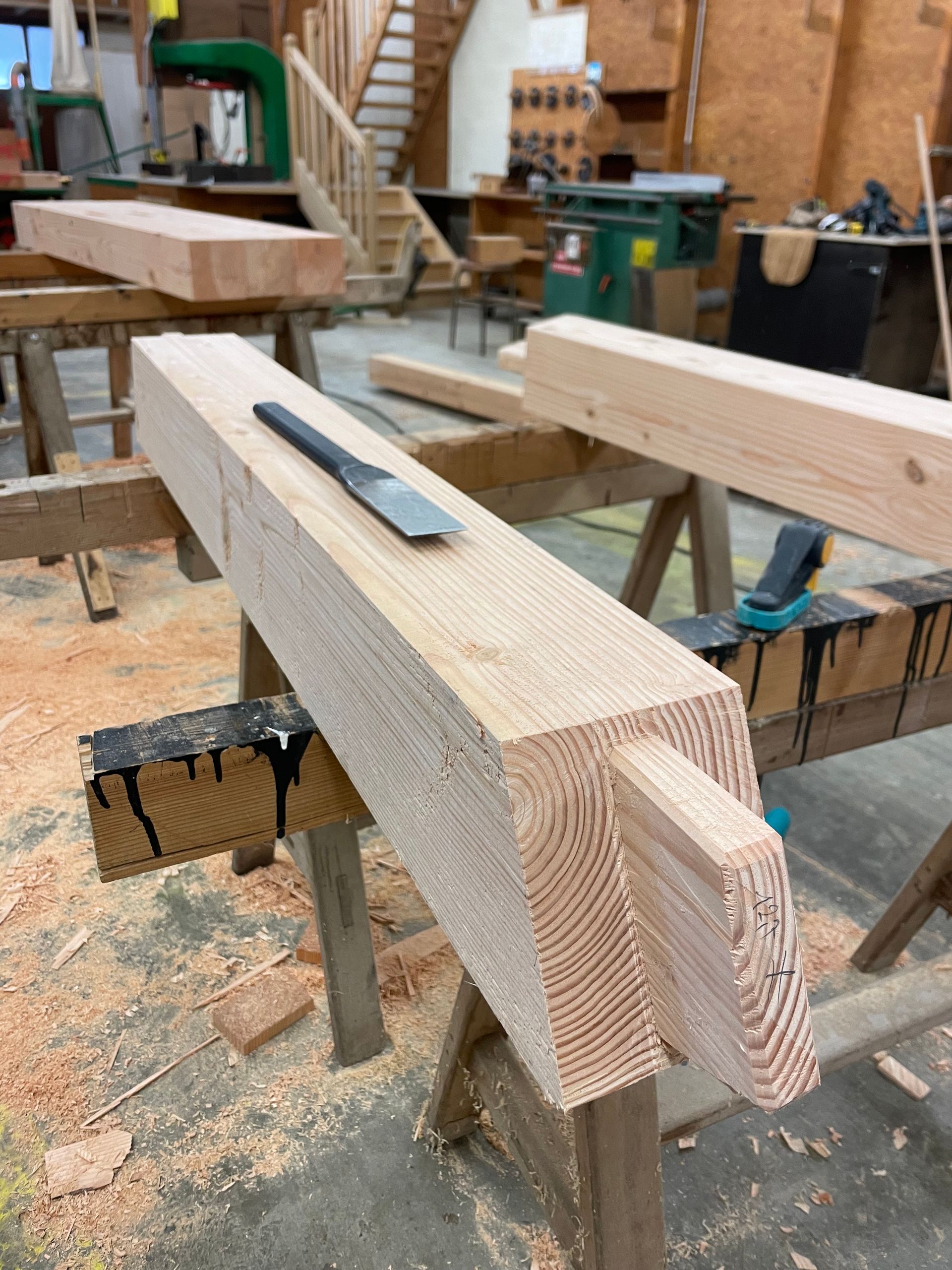 Préparation planches