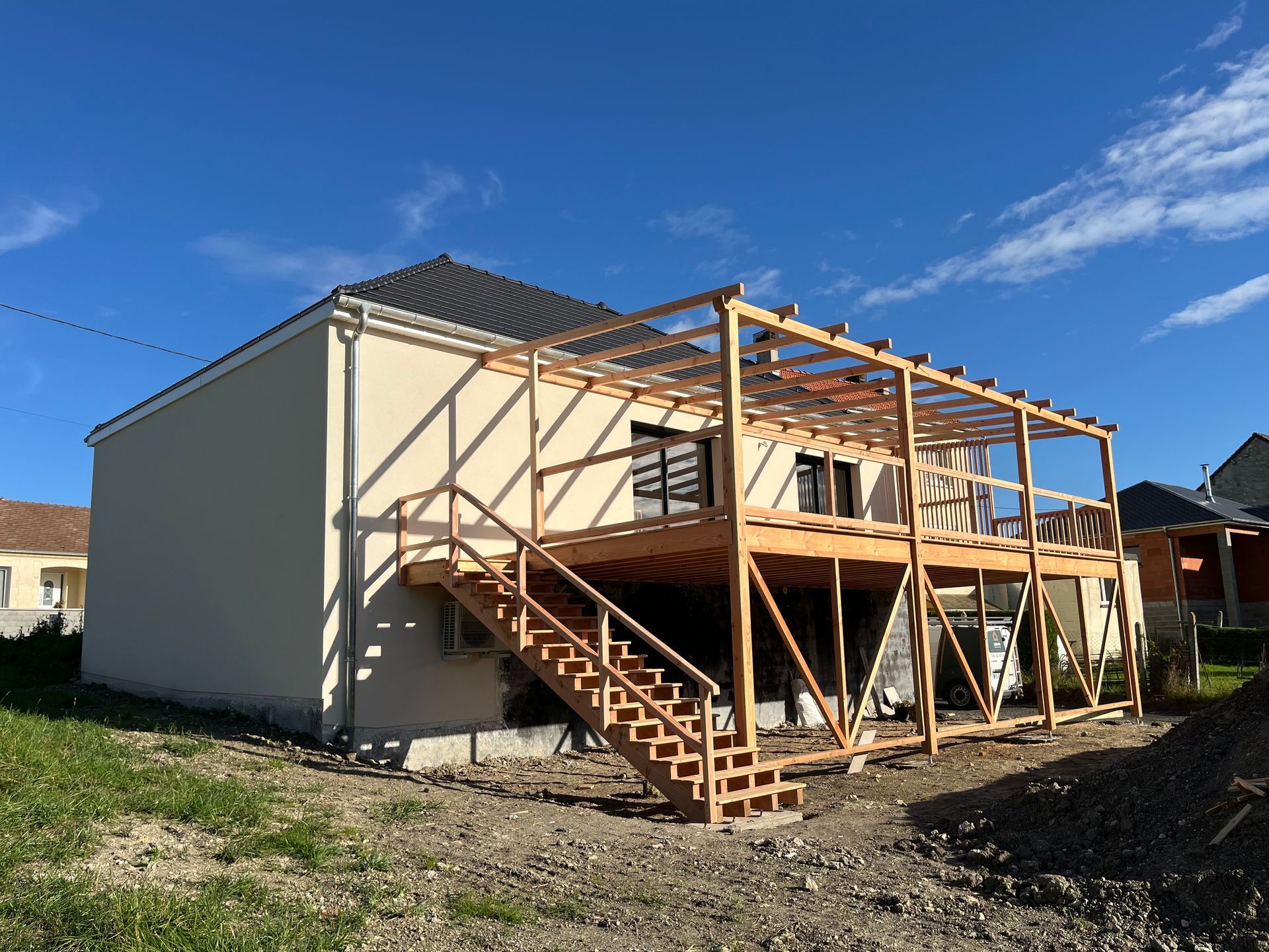 Pose de terrasse bois