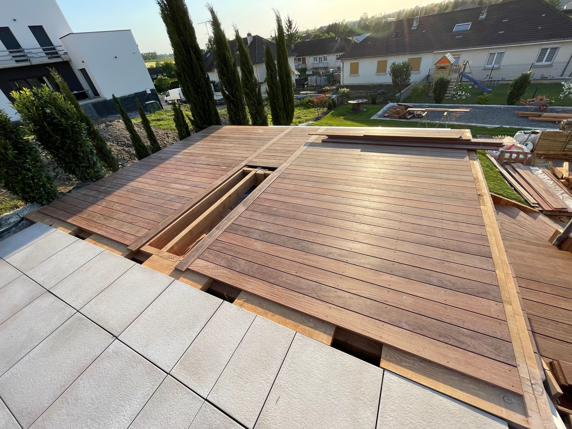 Une terrasse