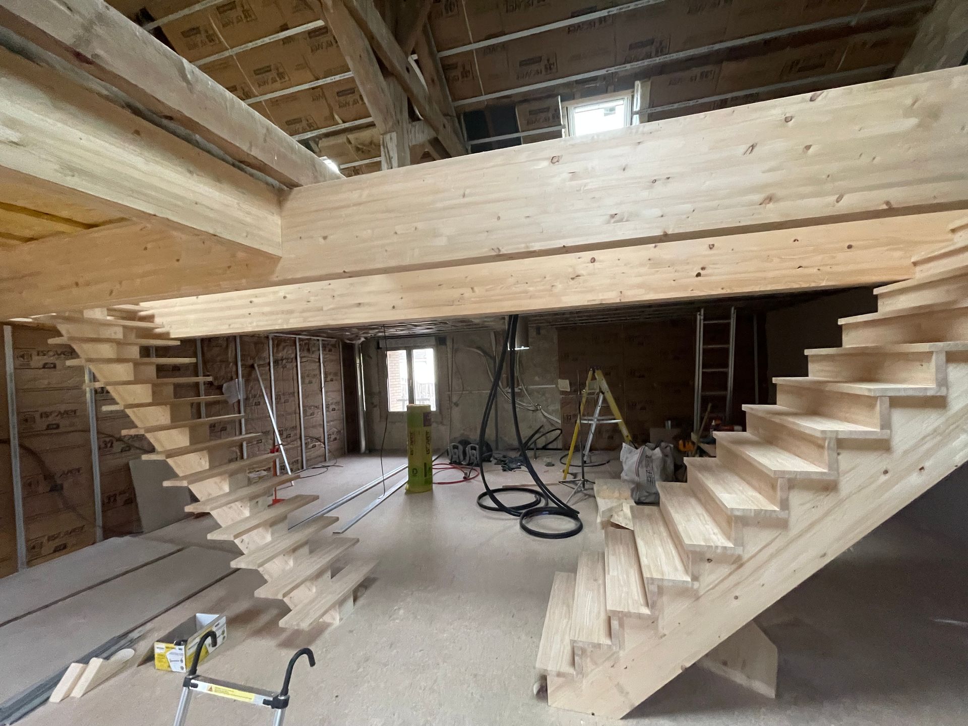 Création d'escaliers