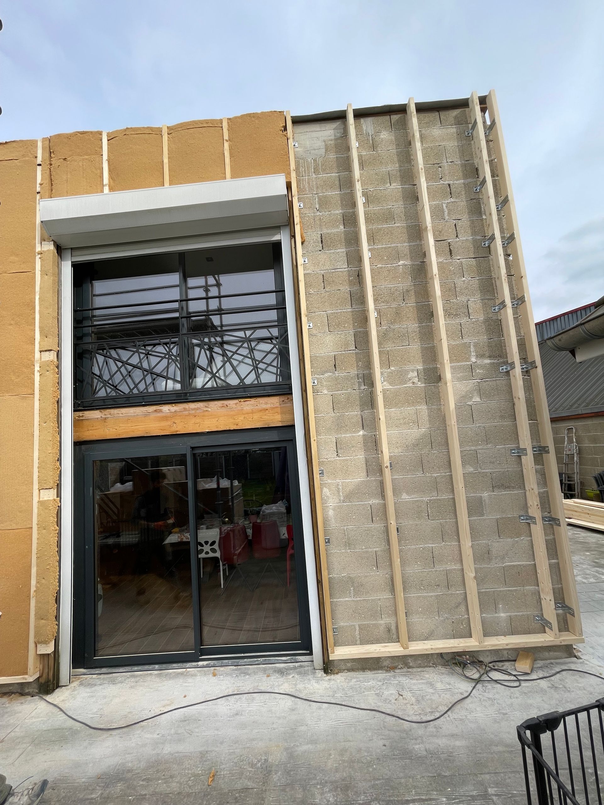 Isolation par l'extérieur des murs