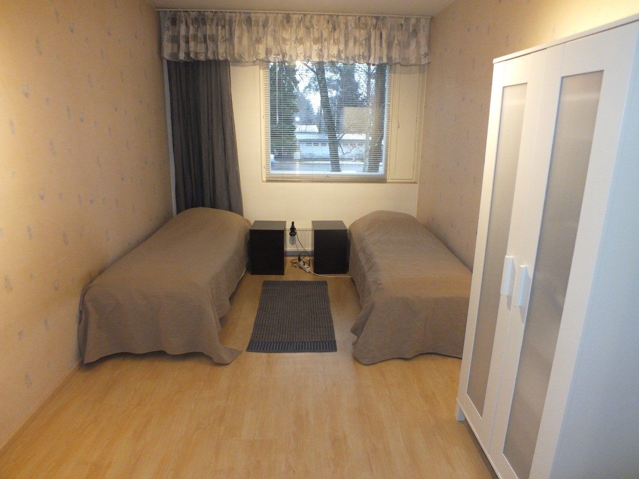 Huoneisto 1 makuuhuone - Kalustettumajoitus.fi