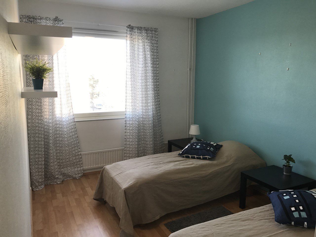 Huoneisto 2 makuuhuone - Kalustettumajoitus.fi