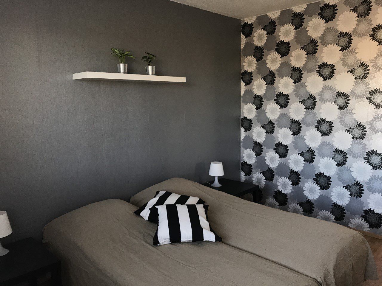 Huoneisto 2 makuuhuone - Kalustettumajoitus.fi