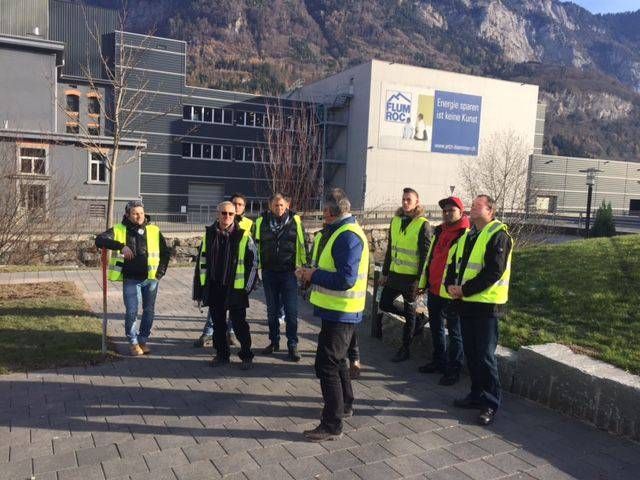 Weiterbildung und Werksbesichtigung Flumroc - [company] in Frauenfeld