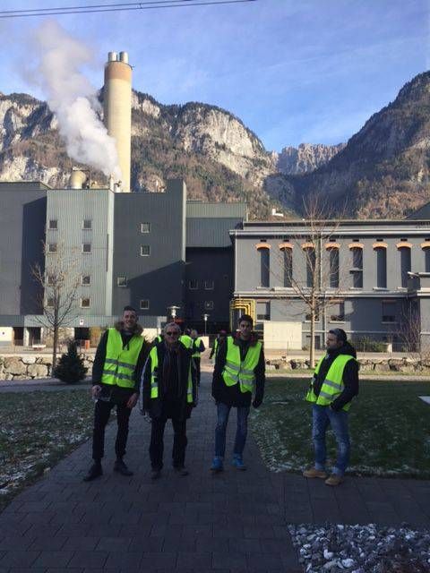 Weiterbildung und Werksbesichtigung FlumrocI - [company] in Frauenfeld