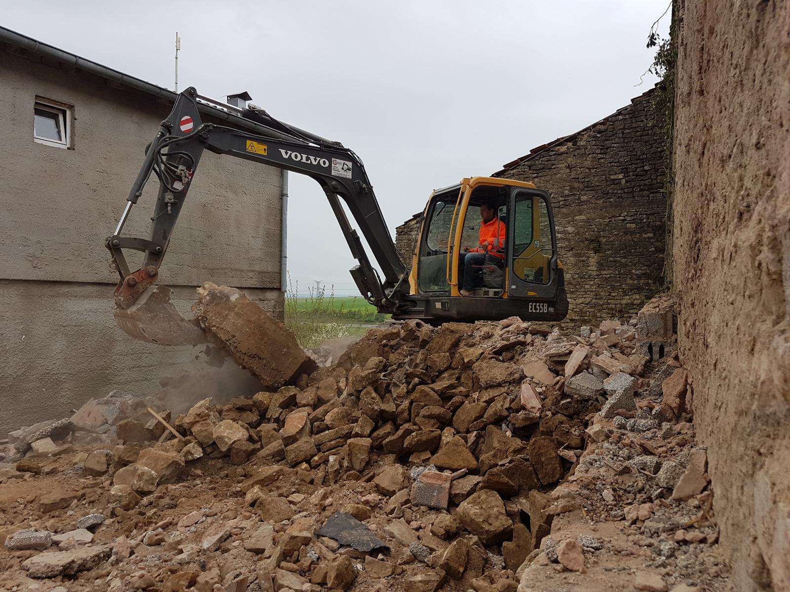 Démolition de batiment