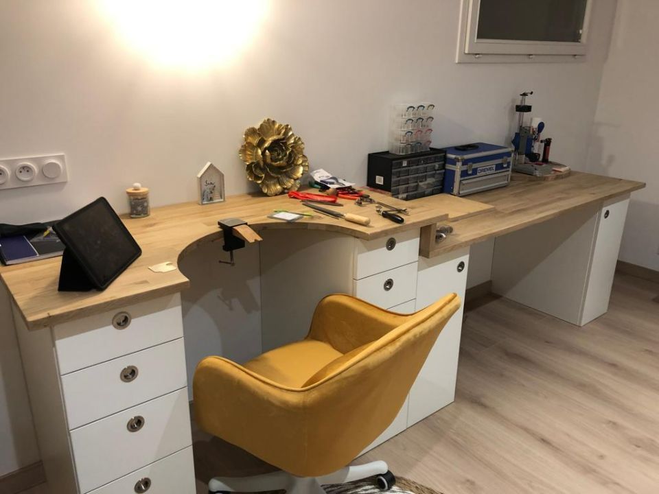 bureau fait sur mesure