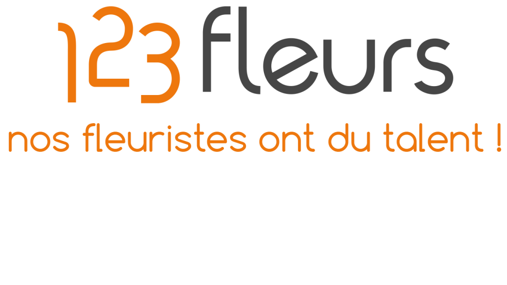 Logo de la plateforme de livraison 123fleurs