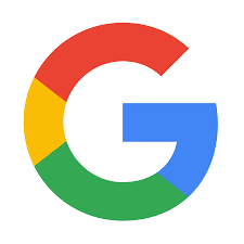Logo Google : grand « G » composé de segments rouges, jaunes, verts et bleus.