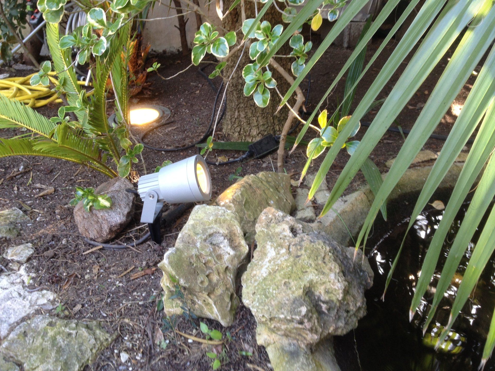 Éclairage de jardin